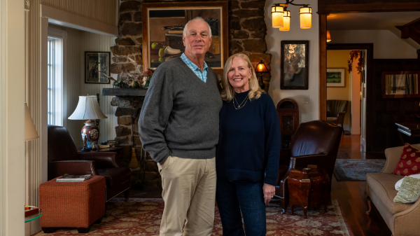 Heidi Coutu ’79 and John Maturo